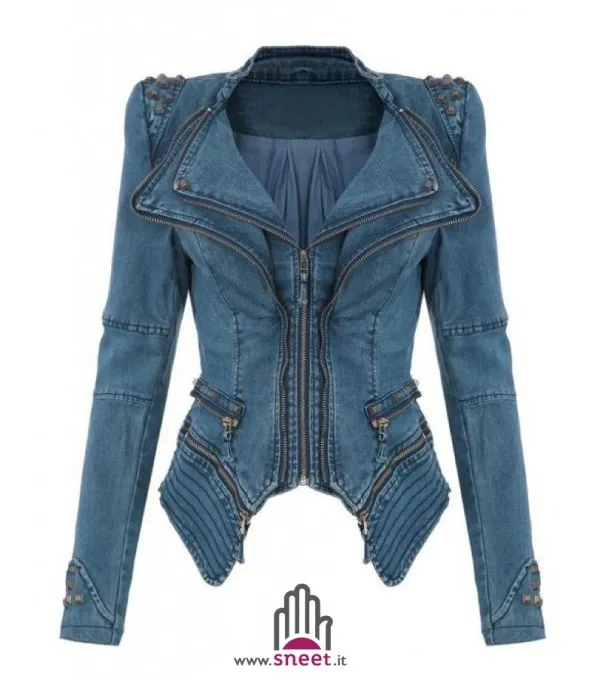 Giubbino in jeans Diana Blue
