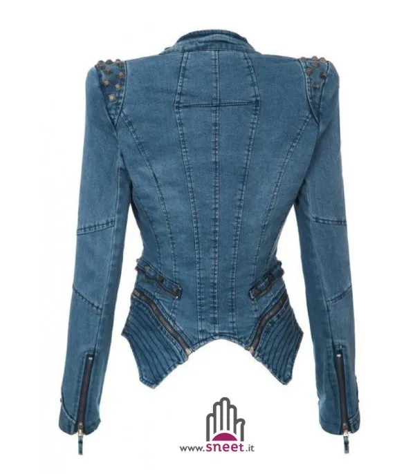 Giubbino in jeans Diana Blue