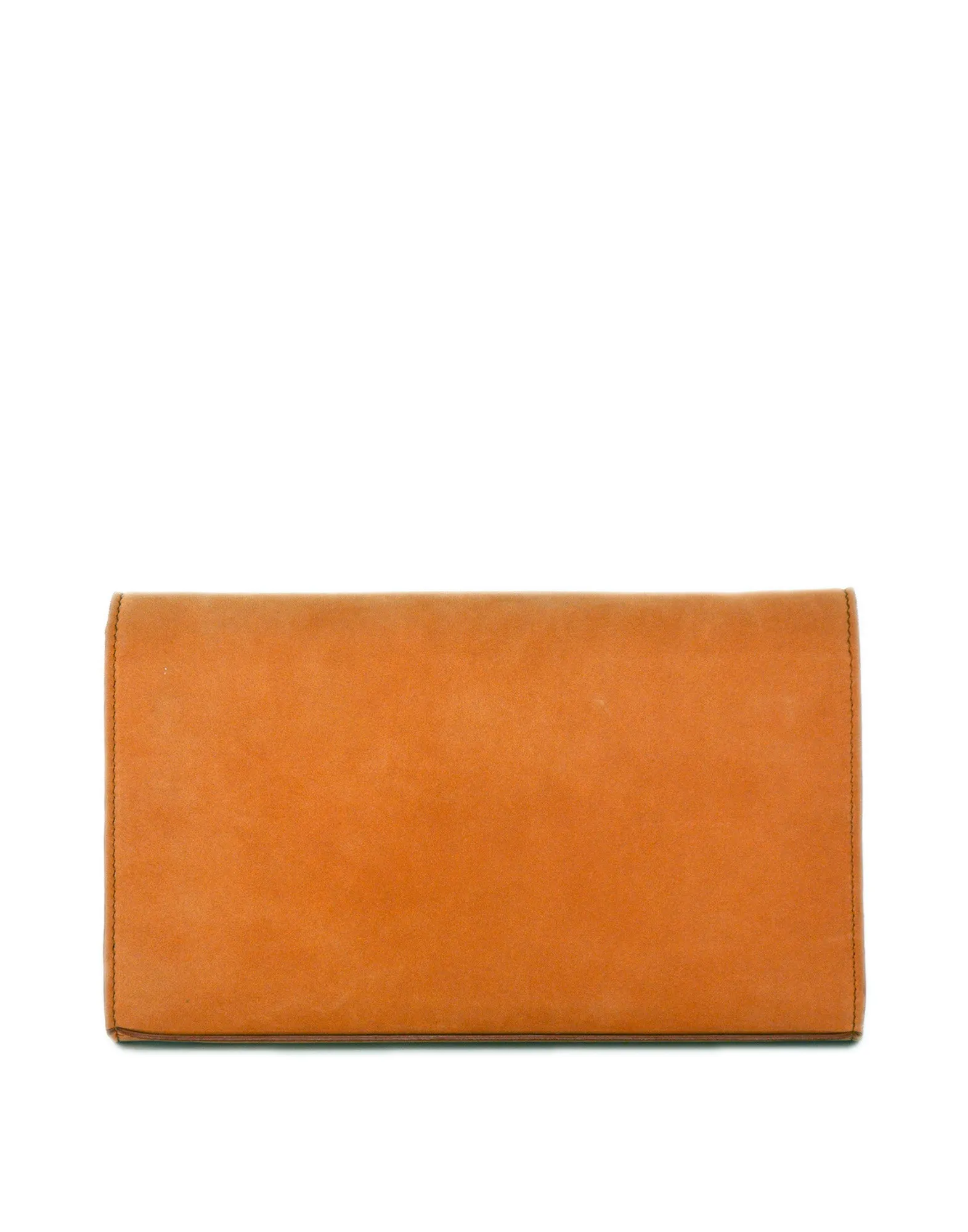 GOLDEN GOOSE Pochette in Nabuk Caramello