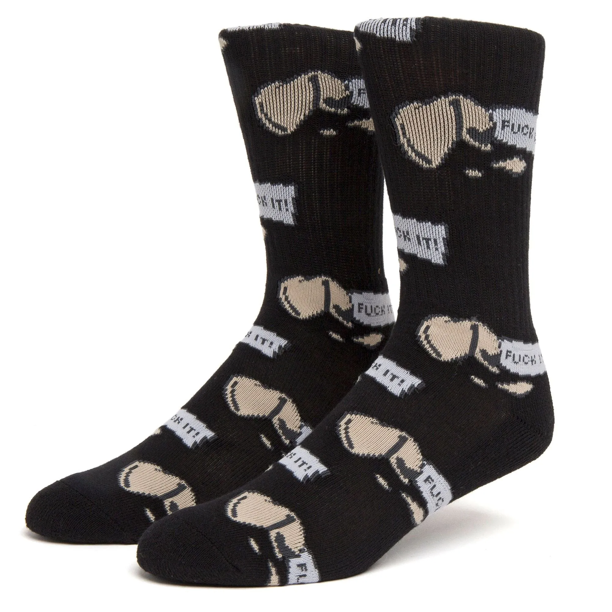 GOOD FORTUNE SOCK - BLACK