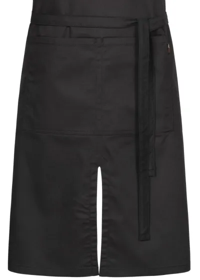 Grembiule nero con tasche