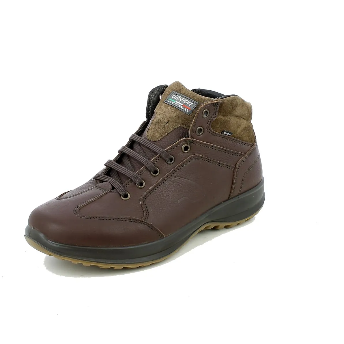 Grisport  Polacco stringato in Wood Oliato e Gritex 