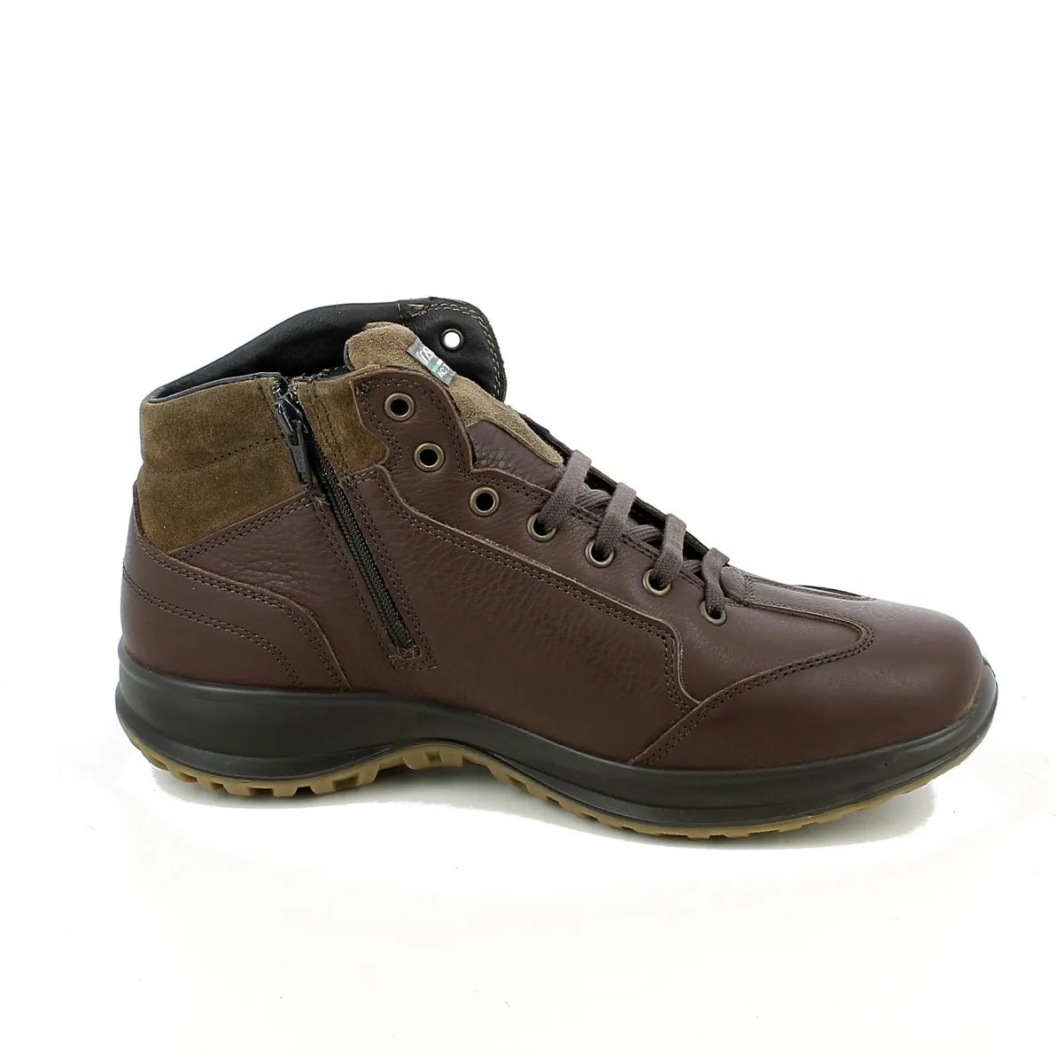 Grisport  Polacco stringato in Wood Oliato e Gritex 