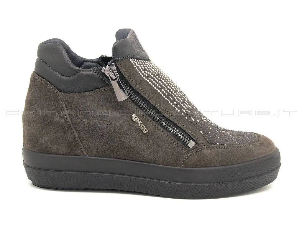 IGI&CO sneakers 2 zip zeppa interna