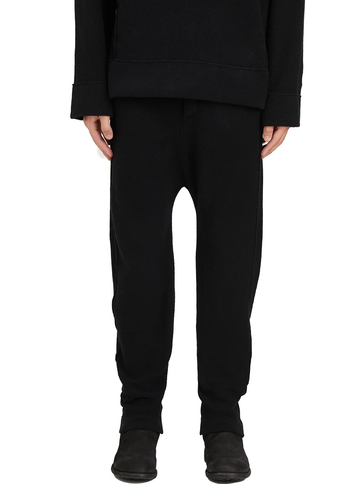 ISABEL BENENATO  PANTALONI IN LANA E CASHMERE 
