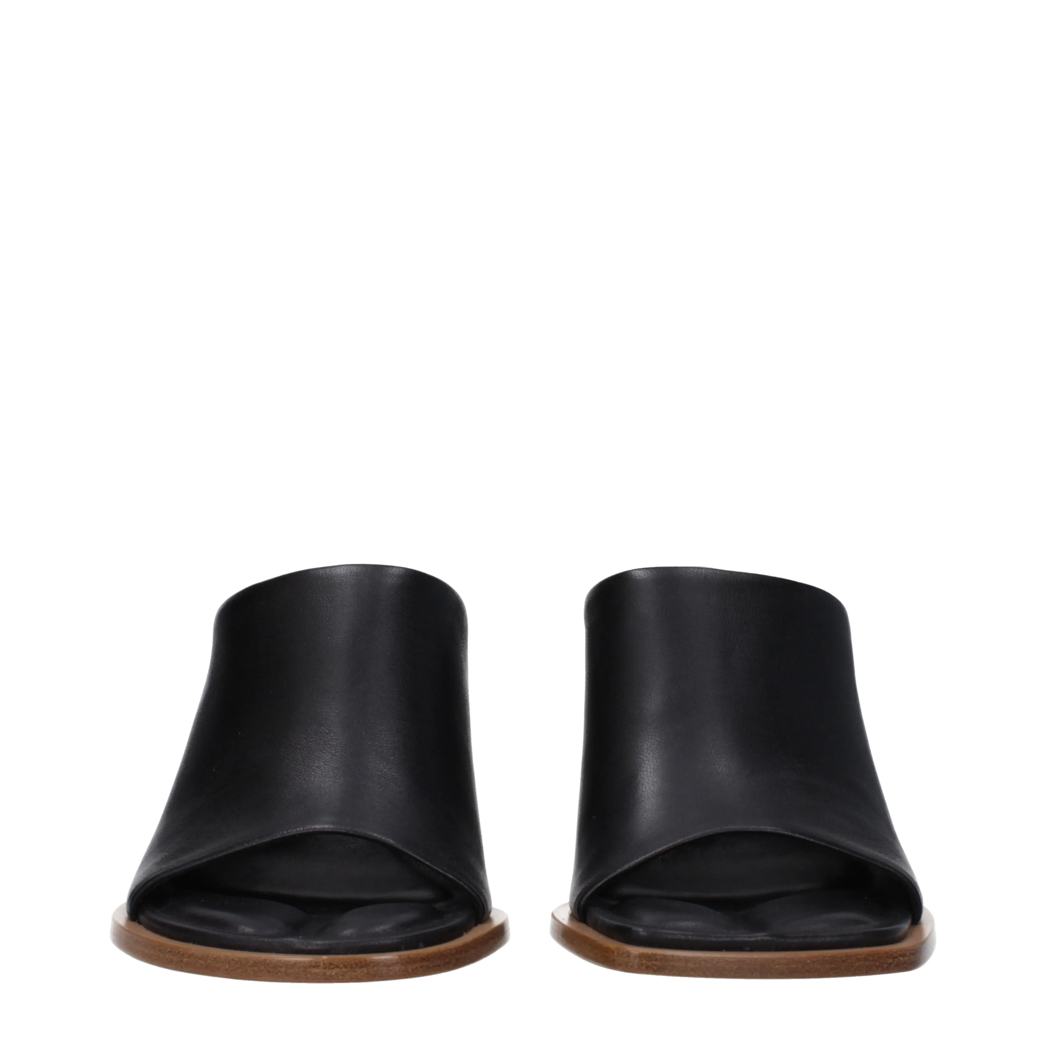 Jacquemus Sandali Donna Pelle Nero