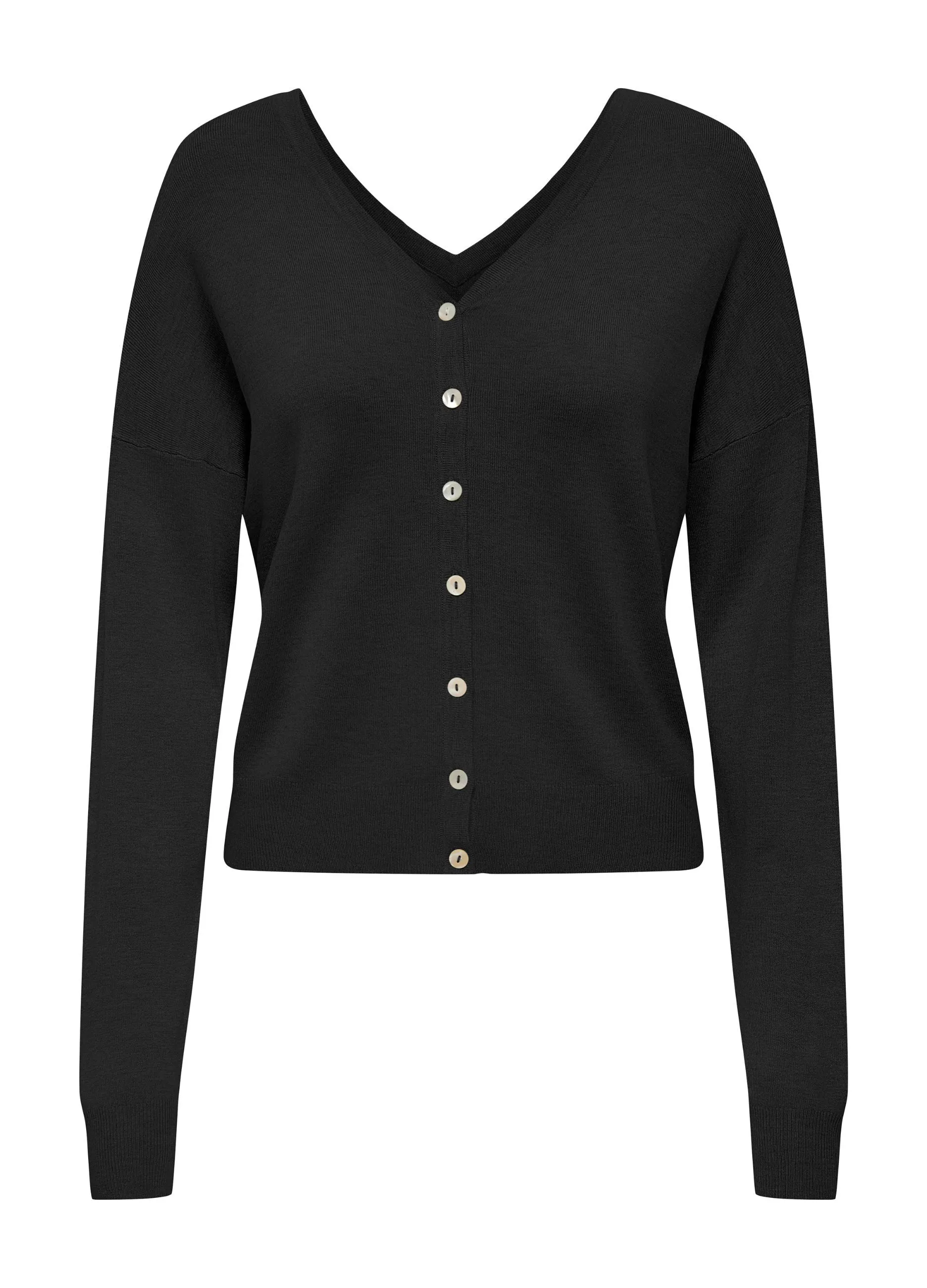 JDY  Top in maglia con scollo a V