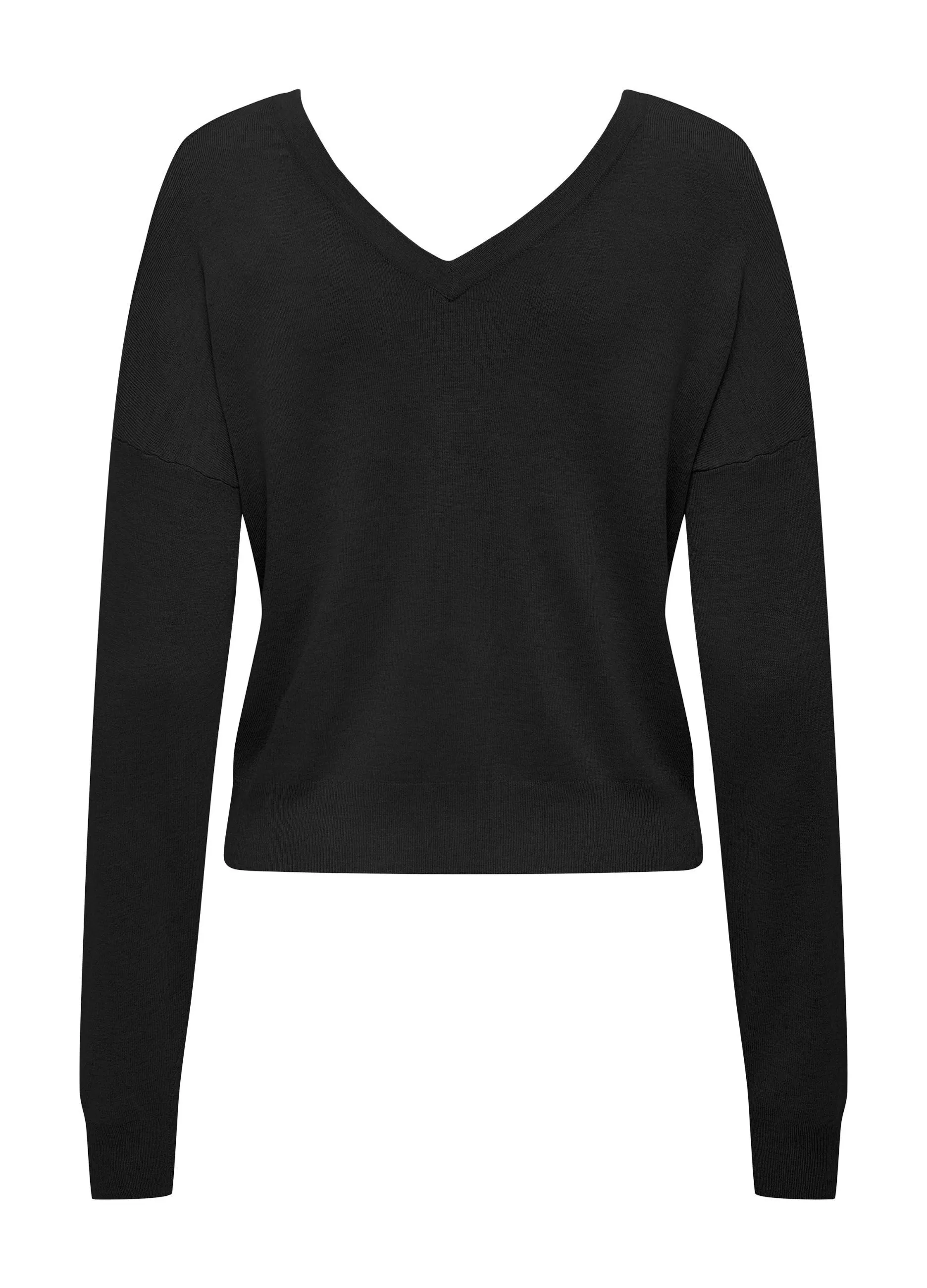 JDY  Top in maglia con scollo a V