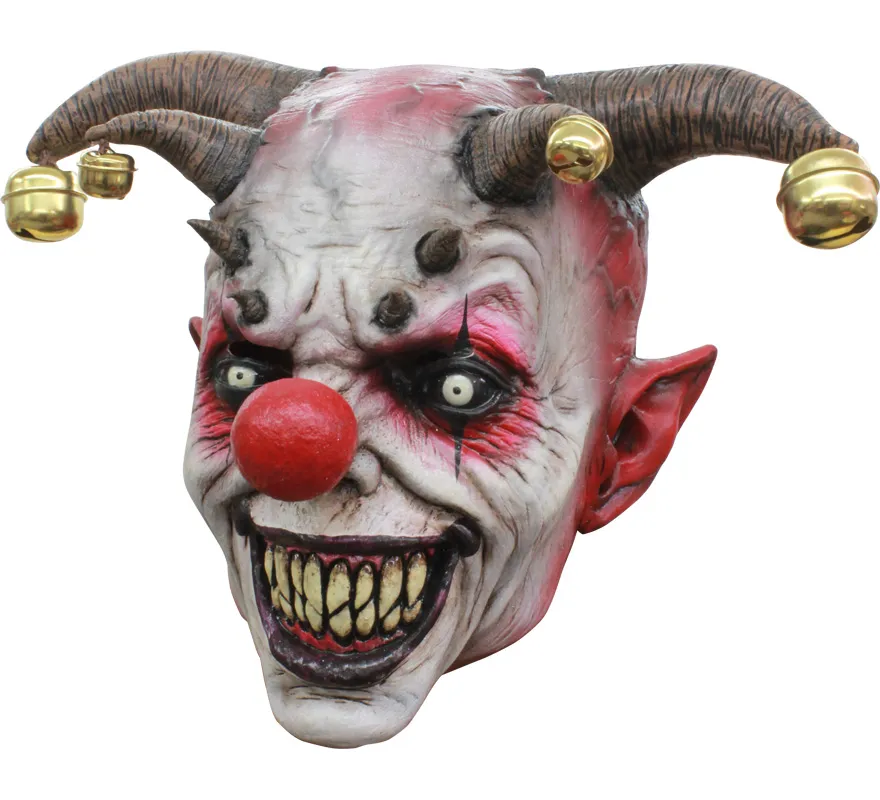 Jingle Jangle Clown Jingle Bells Mask per Halloween