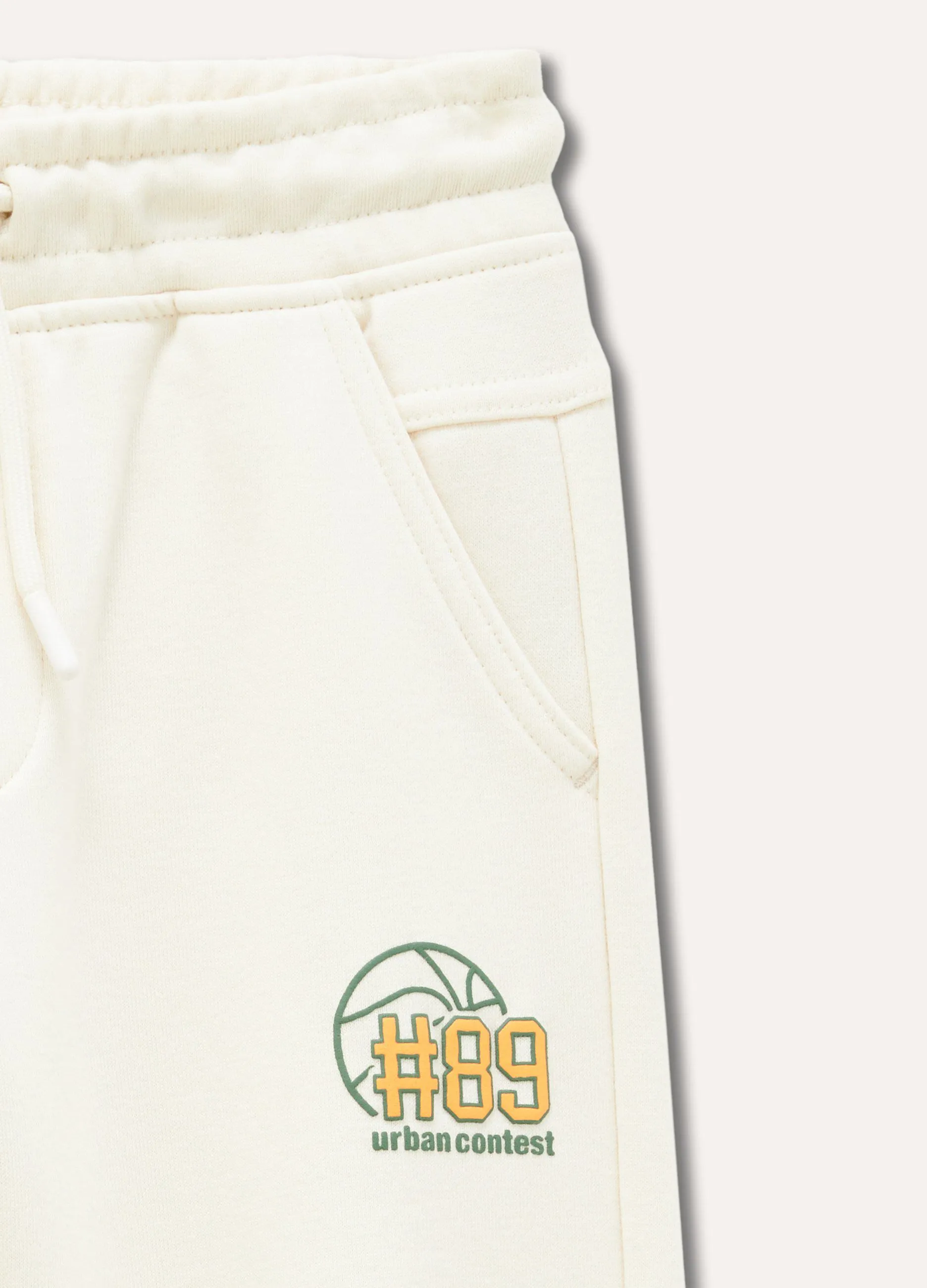 Jogger in misto cotone bambino