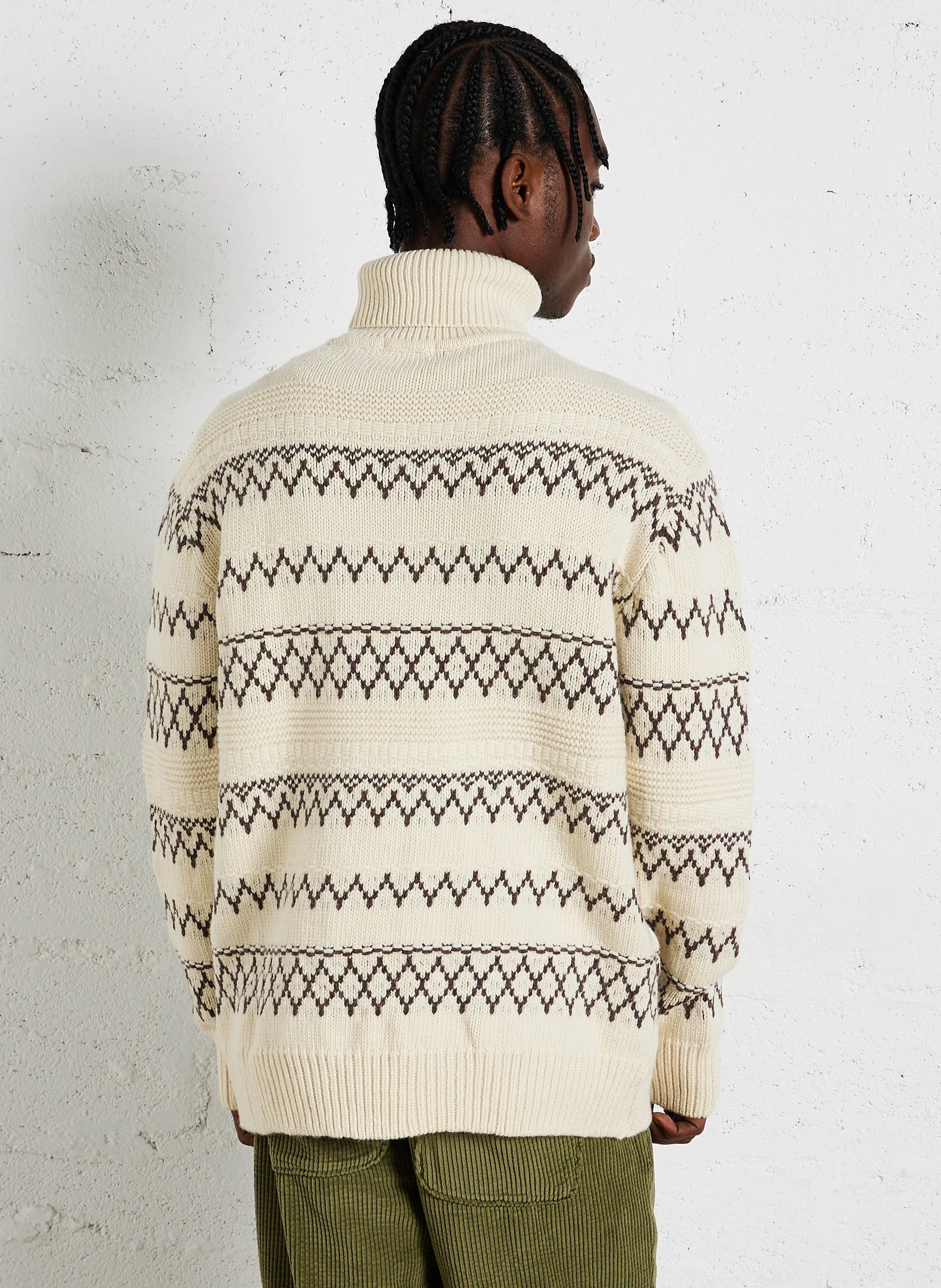  KNOWLEDGE COTTON APPAREL   Dolcevita ampio in lana | Beige