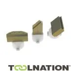 Lamello 513011 Ugello a U 4x8 mm, solo colla nella scanalatura per pistola incollatrice LK