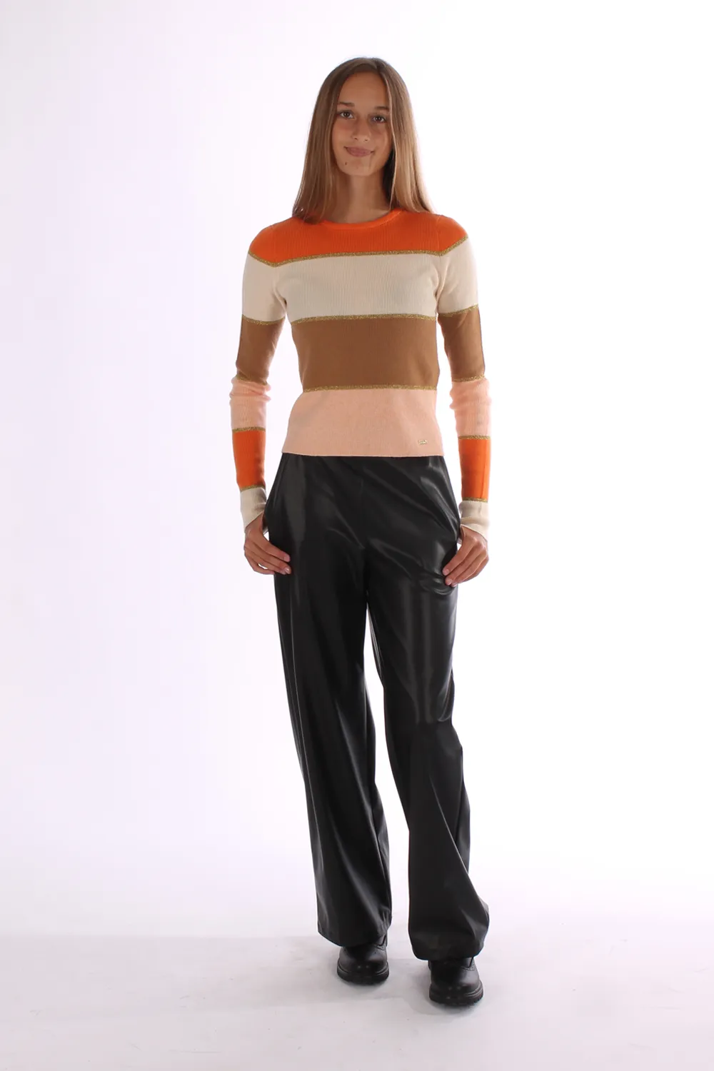 LIU JO | PANTALONE IN ECOPELLE - Punto Blu