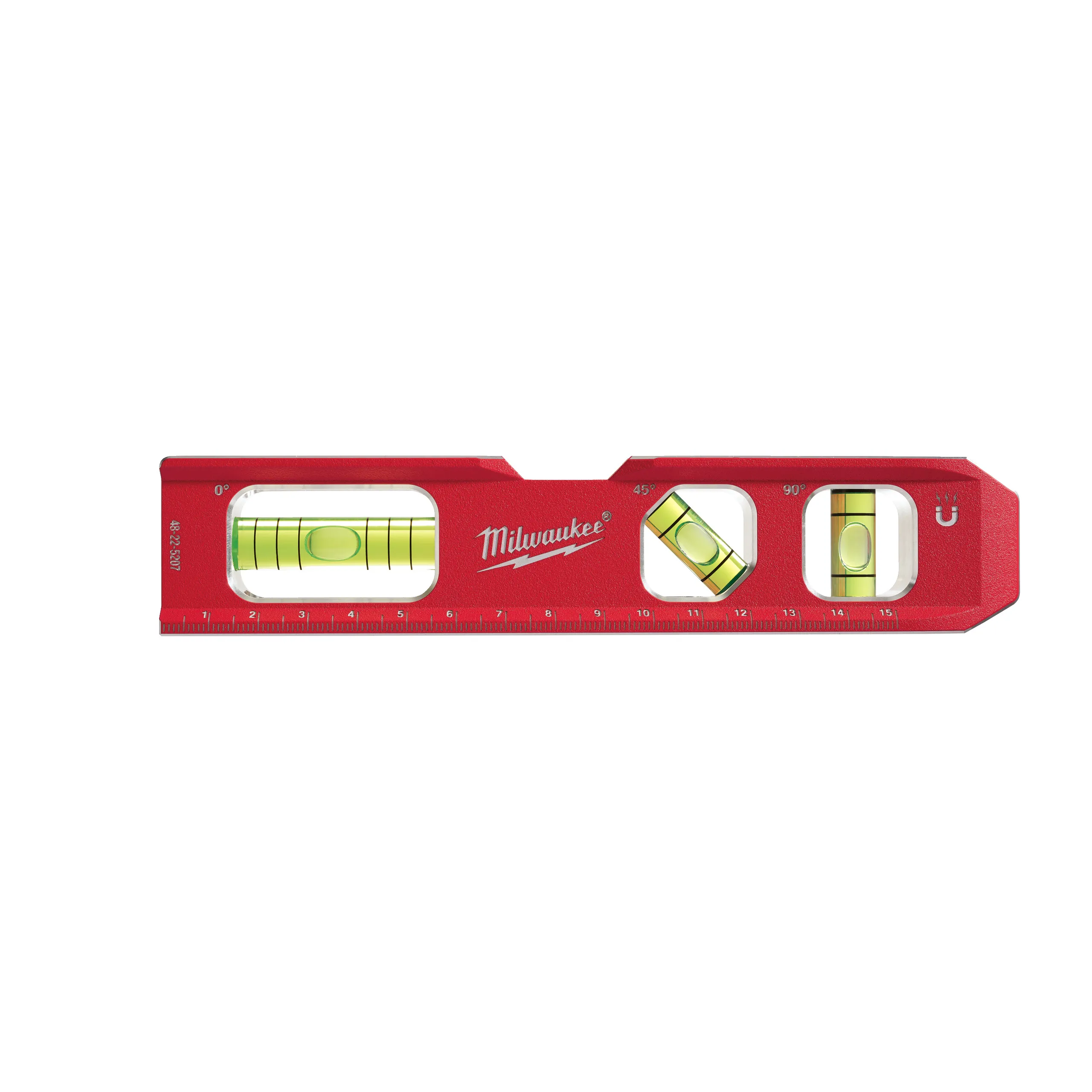 Livella torpedo Milwaukee, Lunghezza 170mm, precisione 0,5 mm/m
