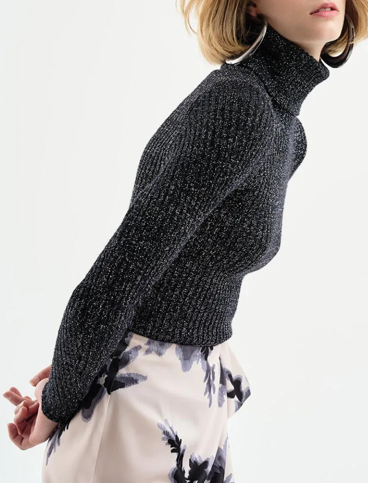 Maglia collo alto Donna