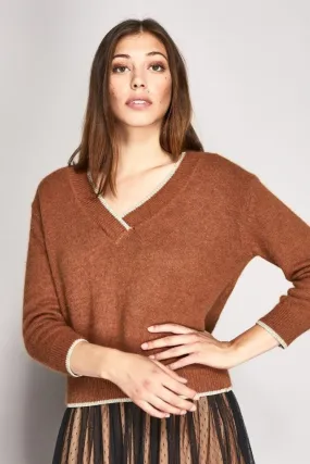 Maglia Manica Lunga Scollo V