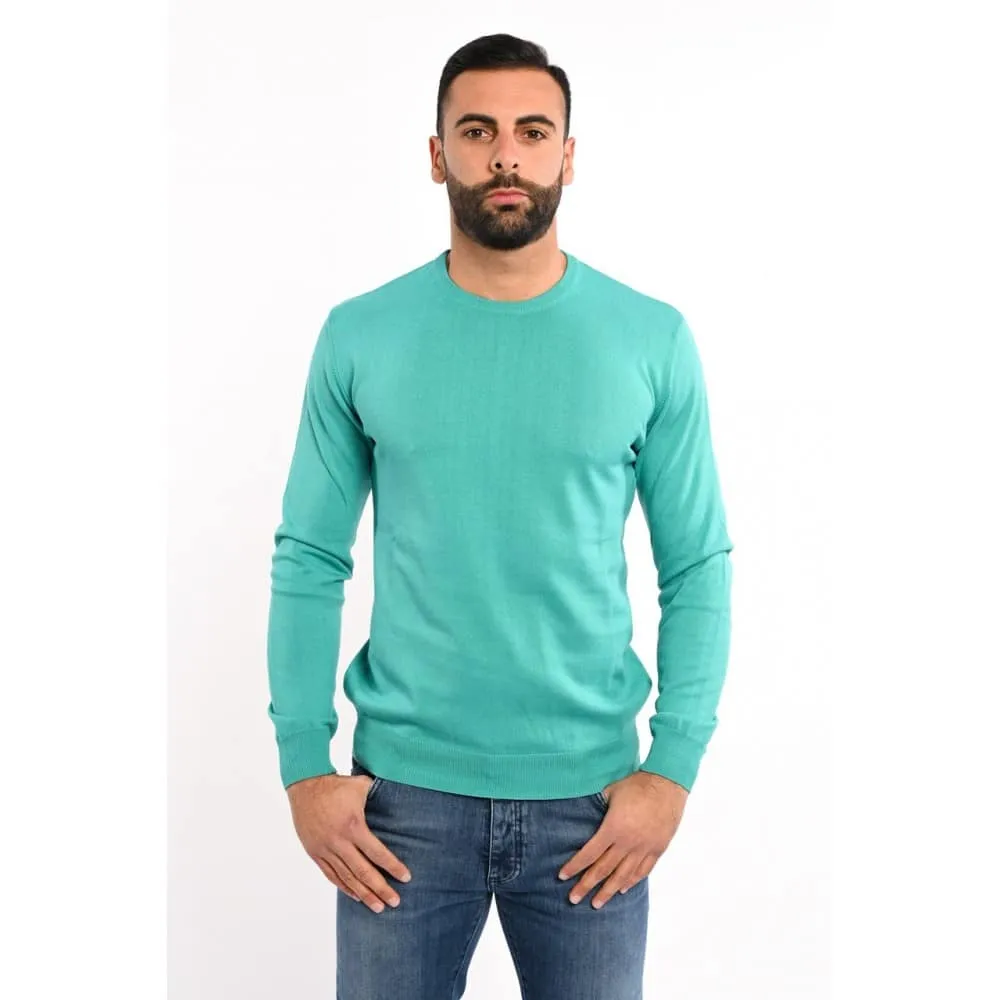 Maglione uomo di filo tinta unita