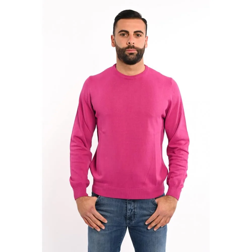 Maglione uomo di filo tinta unita