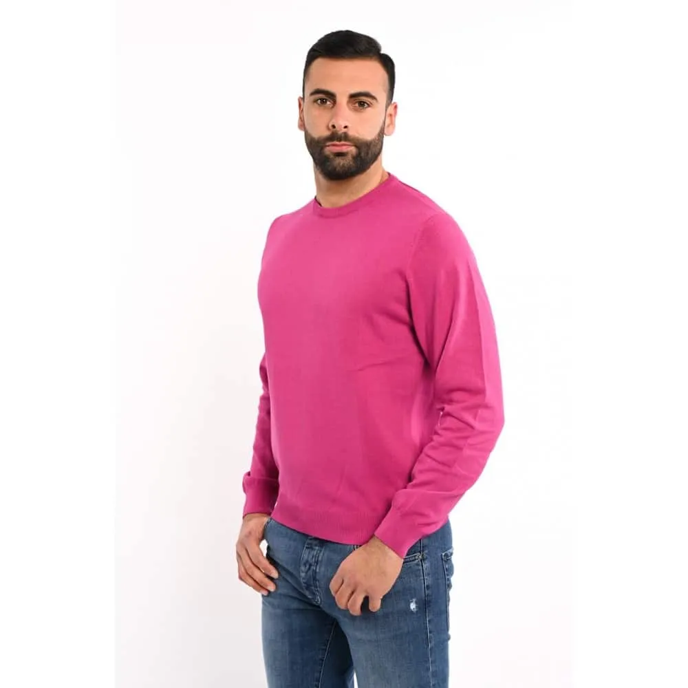 Maglione uomo di filo tinta unita