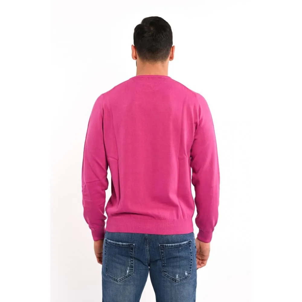 Maglione uomo di filo tinta unita