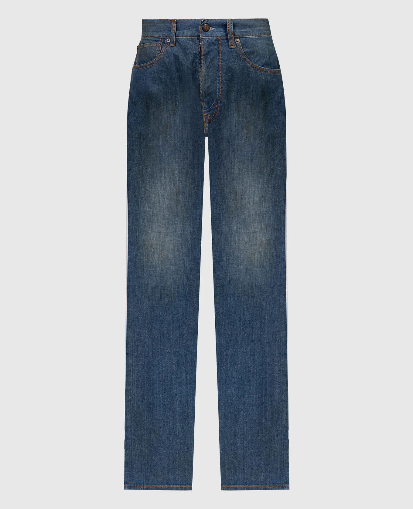 Maison Margiela Jeans blu con effetto used S51LA0172S30876