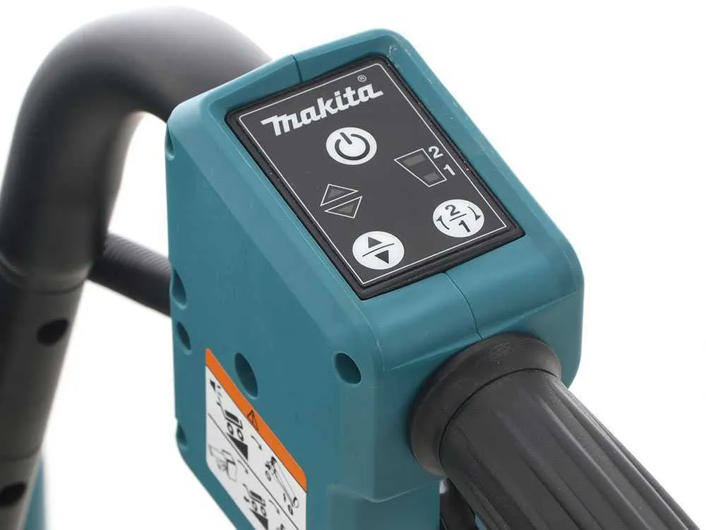 Makita DCU180 CARRIOLA ELETTRICA 36V A RUOTE CON VASCA – 2 BATTERIE 18Vx2 5Ah + CARICABATTERIE
