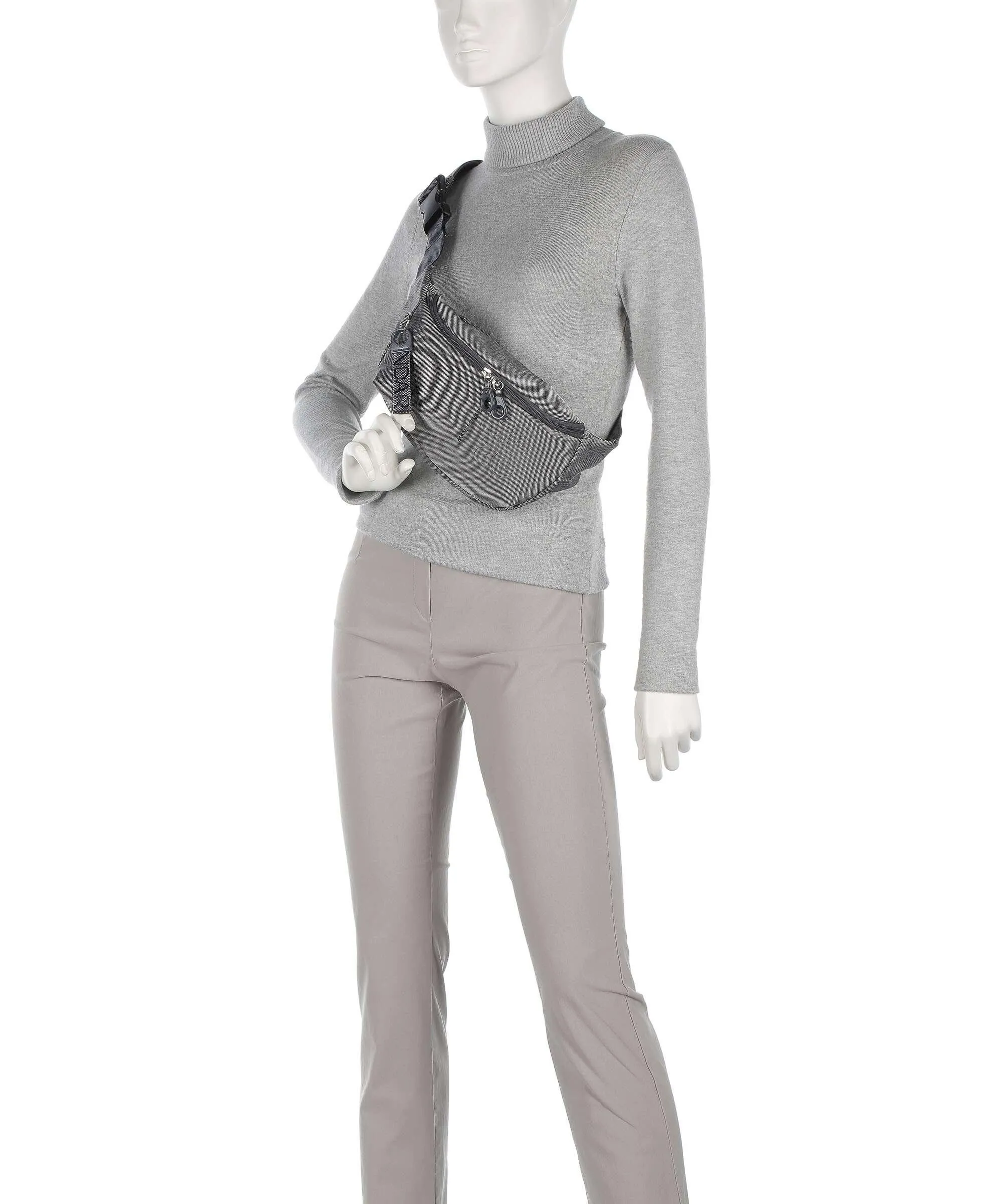  Mandarina Duck MD20 Marsupio poliestere grigio  