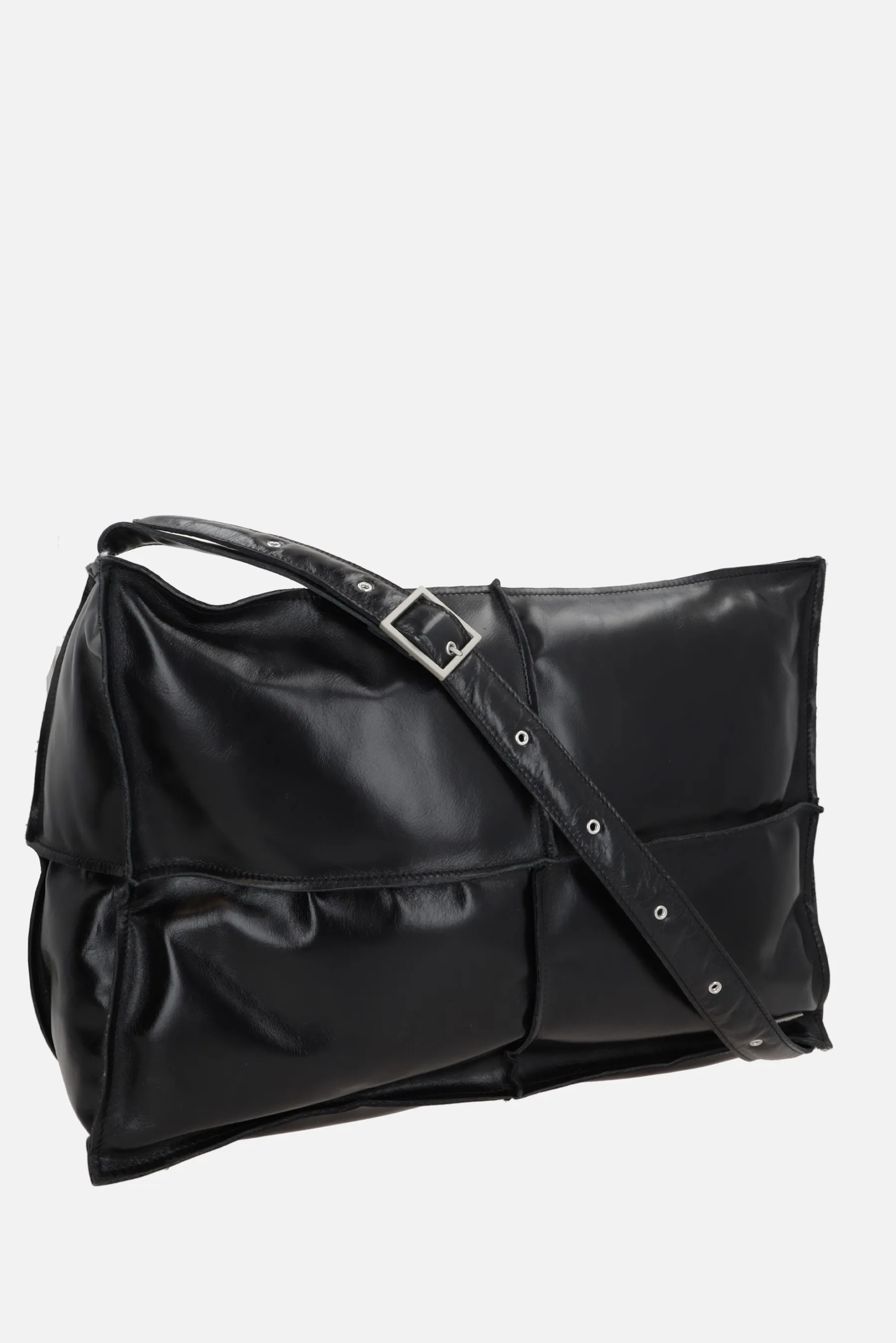  MM6 borsa a spalla Numeric in pelle liscia 
