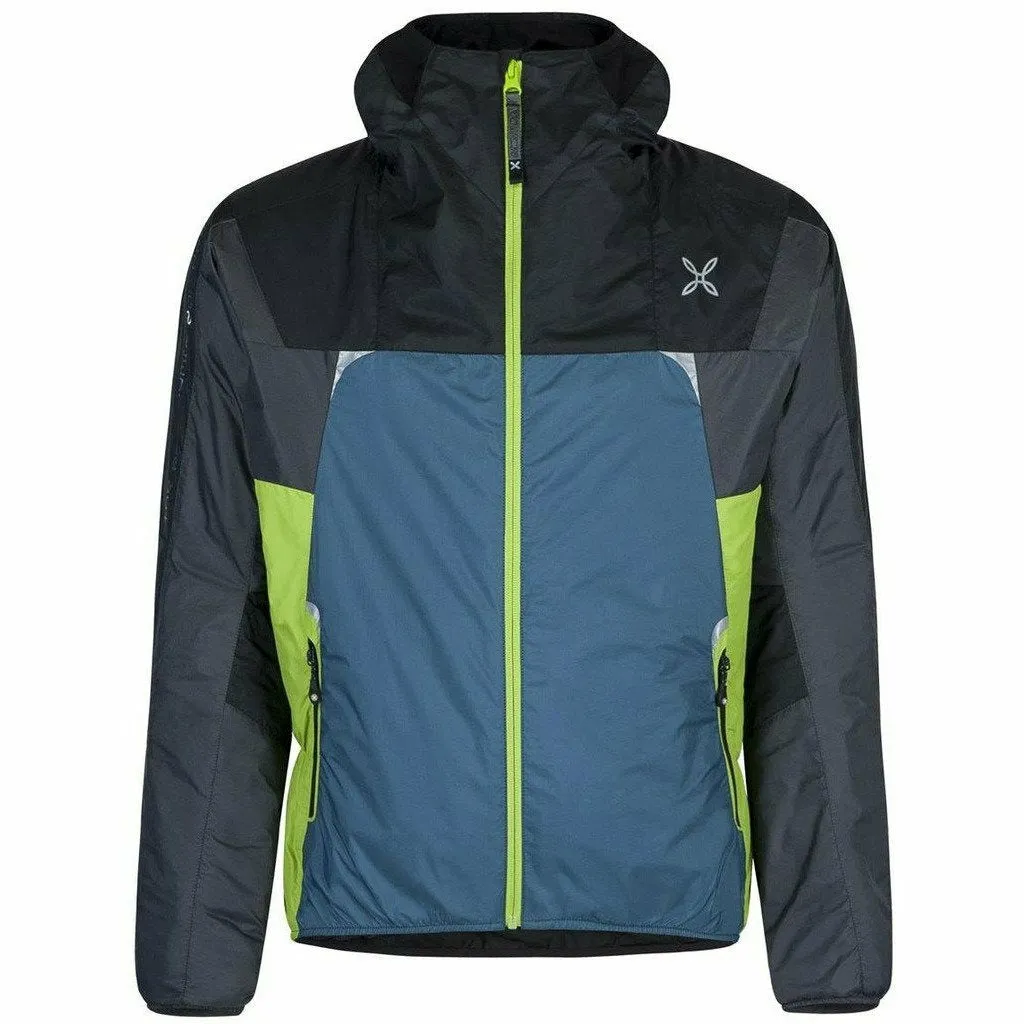 Montura Skisky Jacket Blu Cenere / Verde - Giacca Outdoor