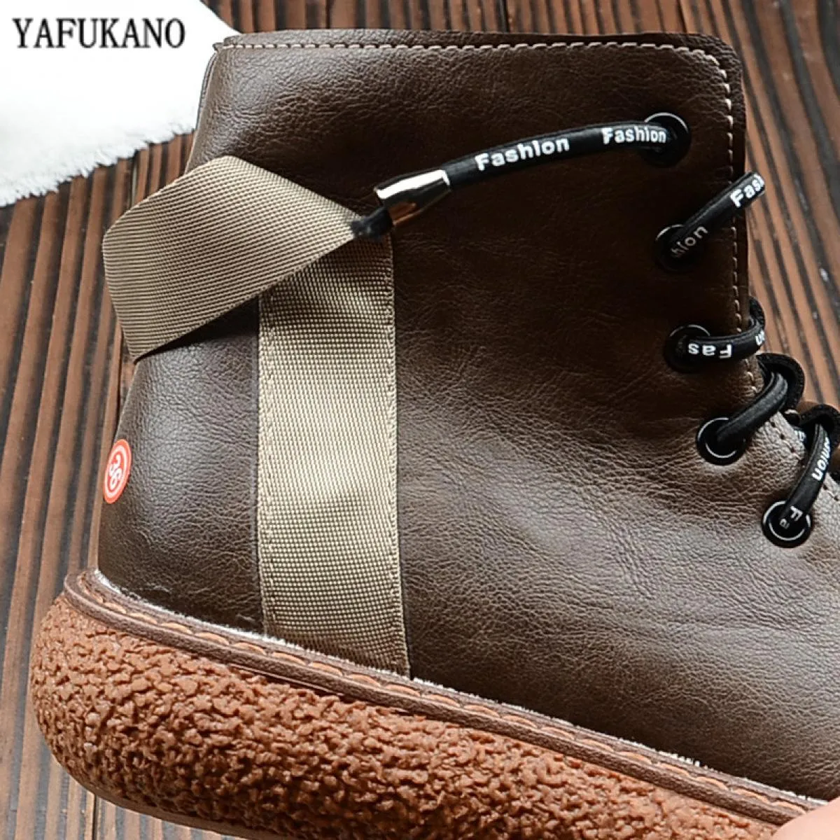 Mori Girl Retro Stivali da donna Stile letterario britannico Suola spessa Scarpe da bambola con testa grande Stivaletti da donna