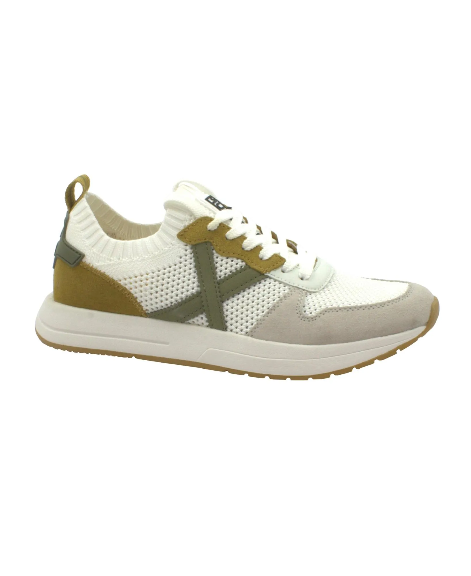 MUNICH 8903025 NET 25 bianco scarpe uomo sneakers lacci tessuto pelle forata