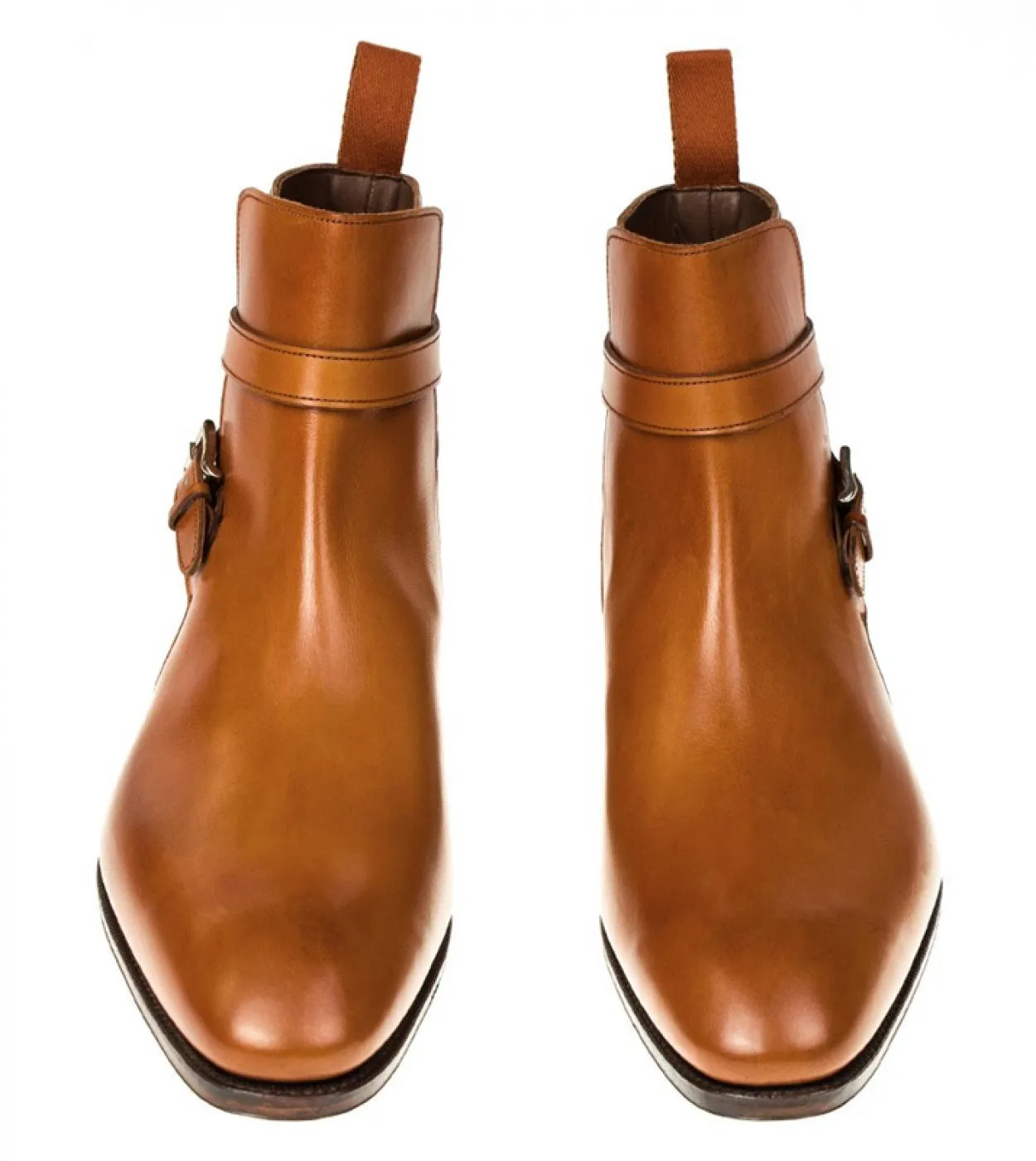 Nuovi stivali con cinturino con fibbia marrone per uomo Stivaletti con punta quadrata per uomo con spedizione gratuita Zapatos D