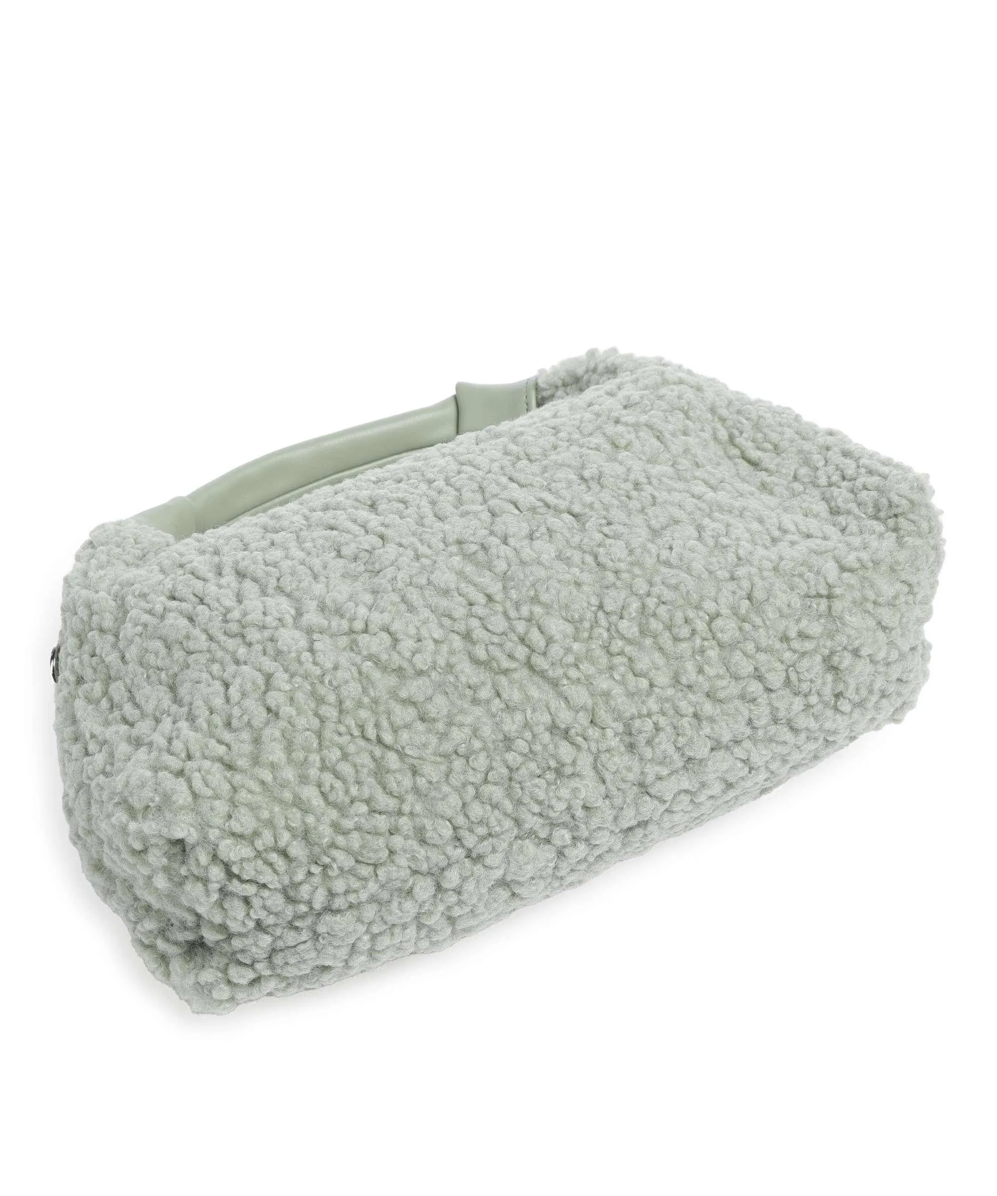  Núnoo Teddy Dandy Borsa a mano eco-pelliccia verde  