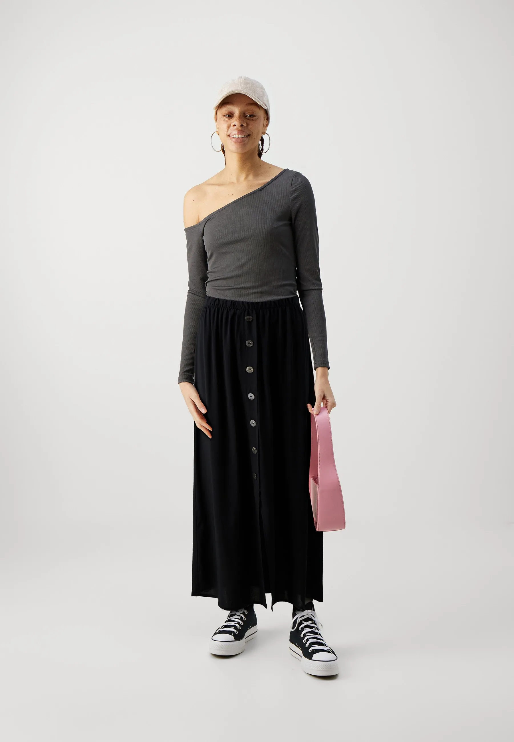 ONLNOVA LIFE SKIRT SOLID - Gonna a campana