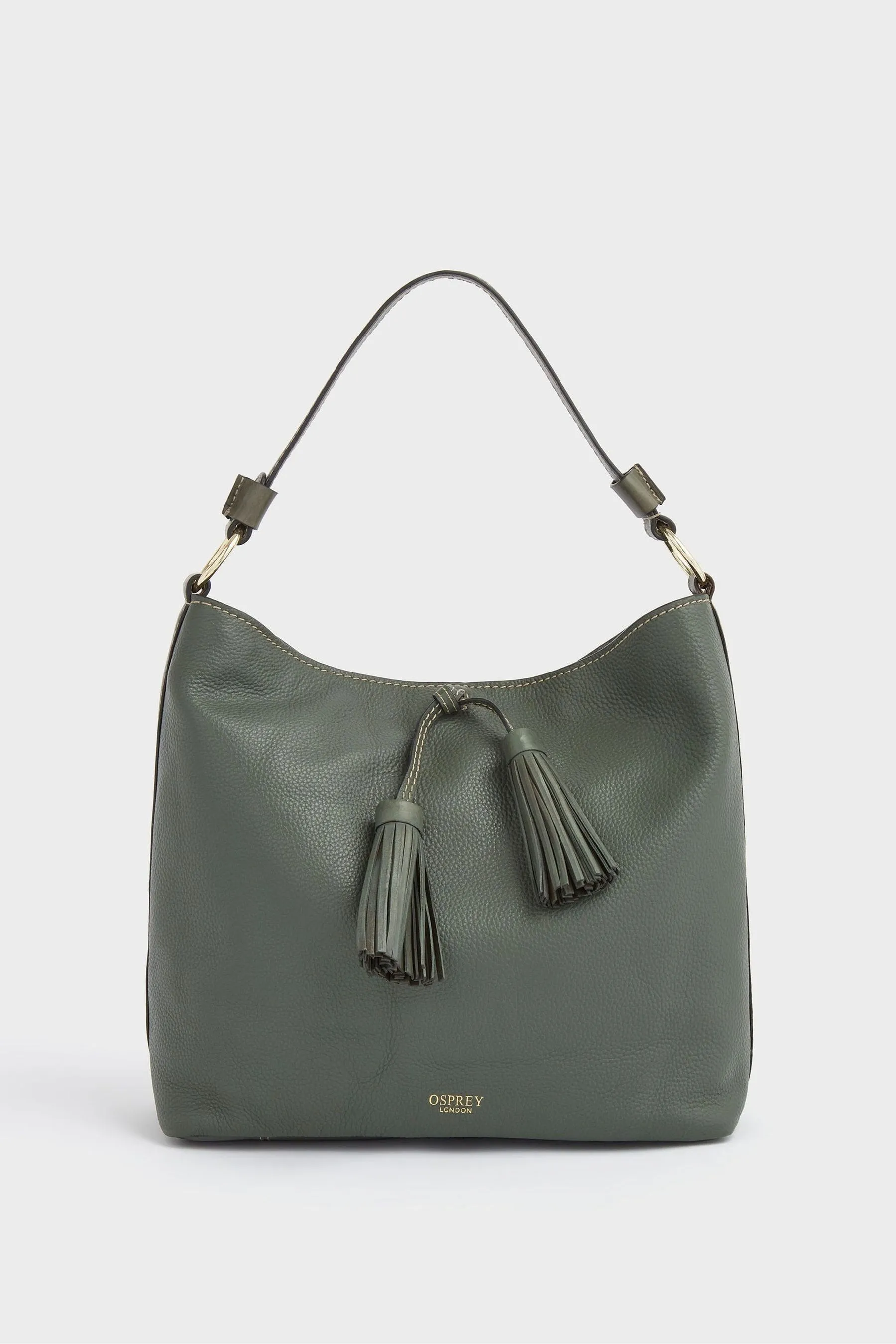 OSPREY LONDON - The Savanna - Borsa hobo in pelle    