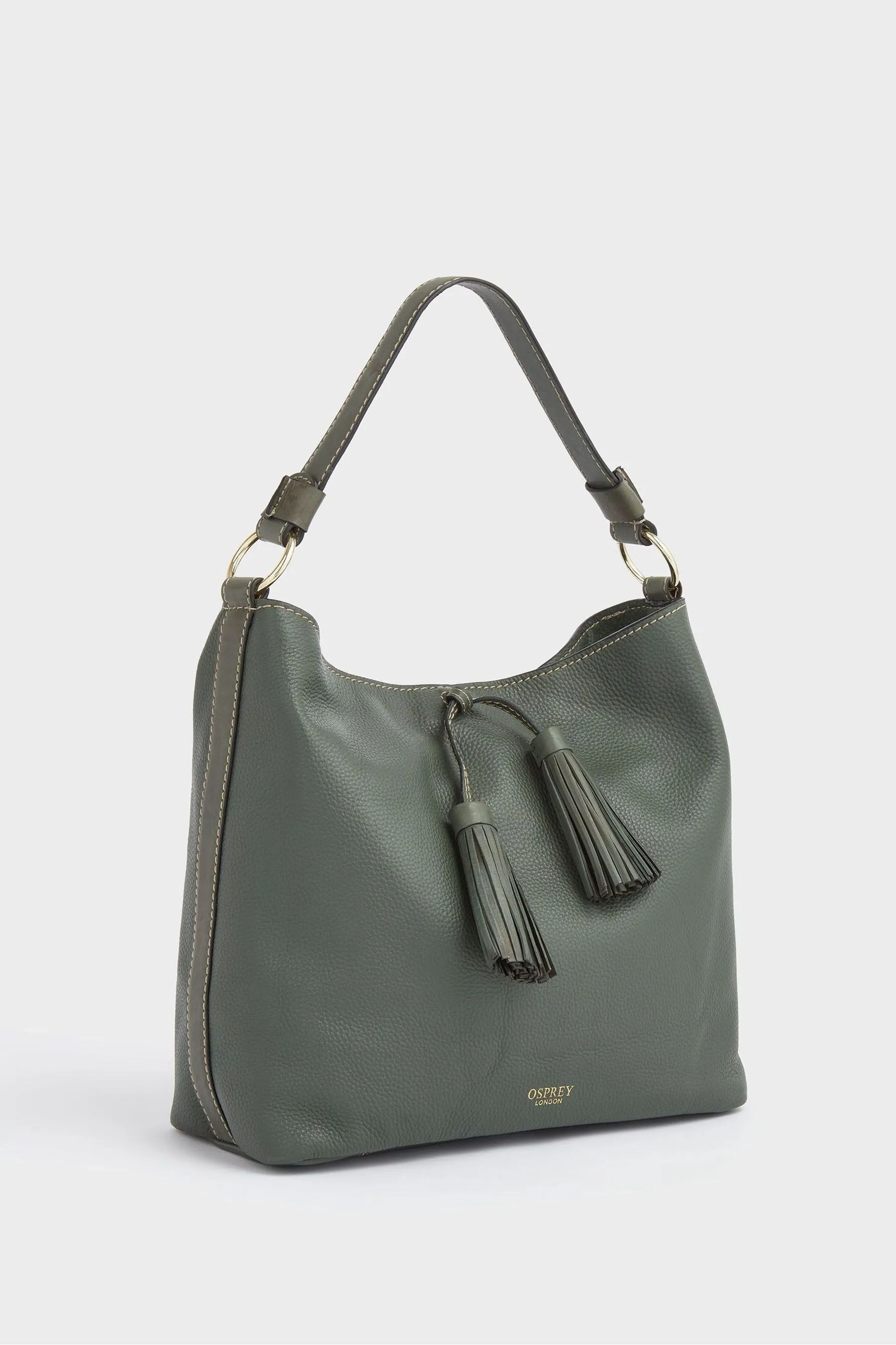OSPREY LONDON - The Savanna - Borsa hobo in pelle    