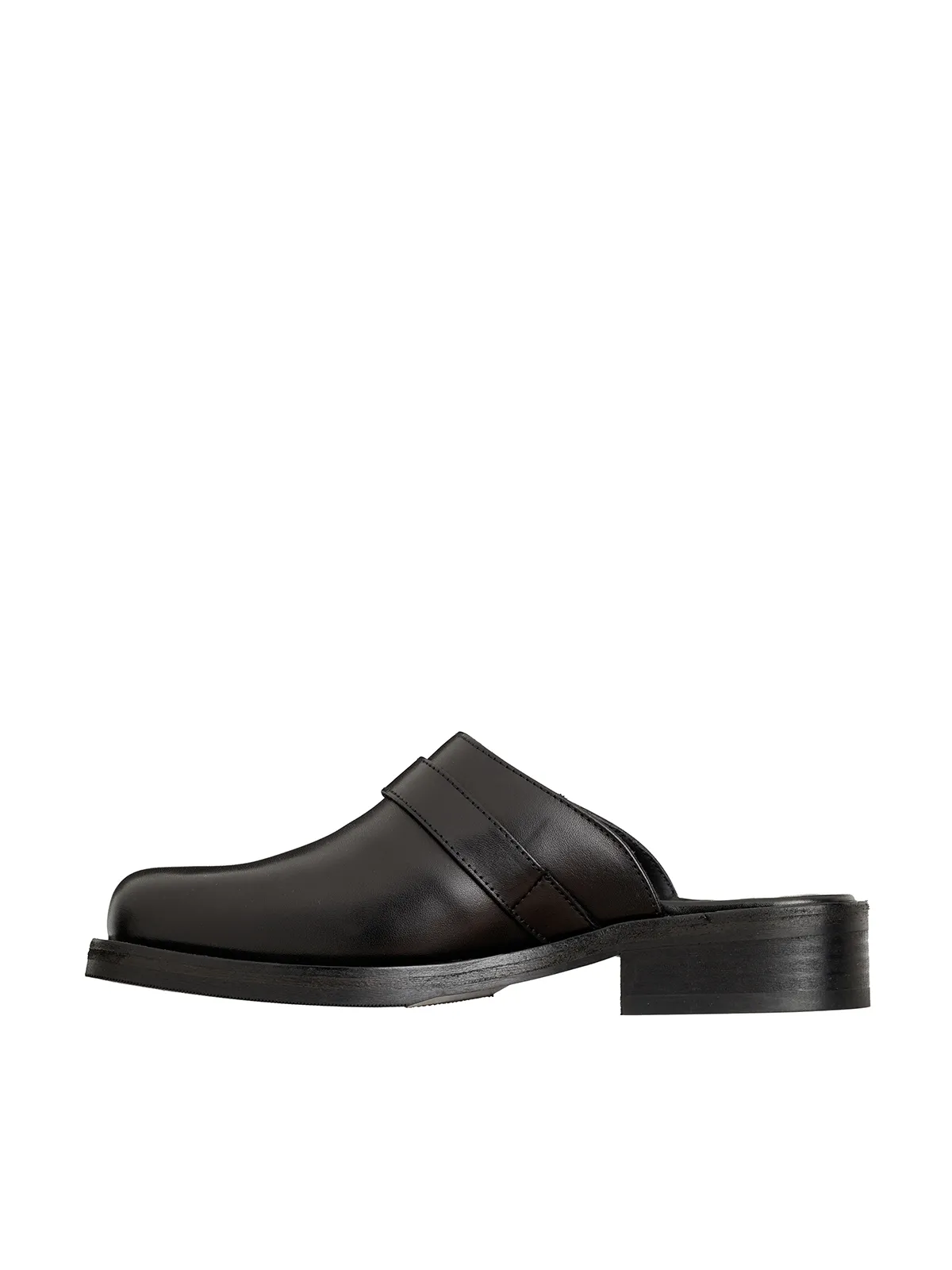 OUR LEGACY  SCARPA CAMION MULE IN PELLE 