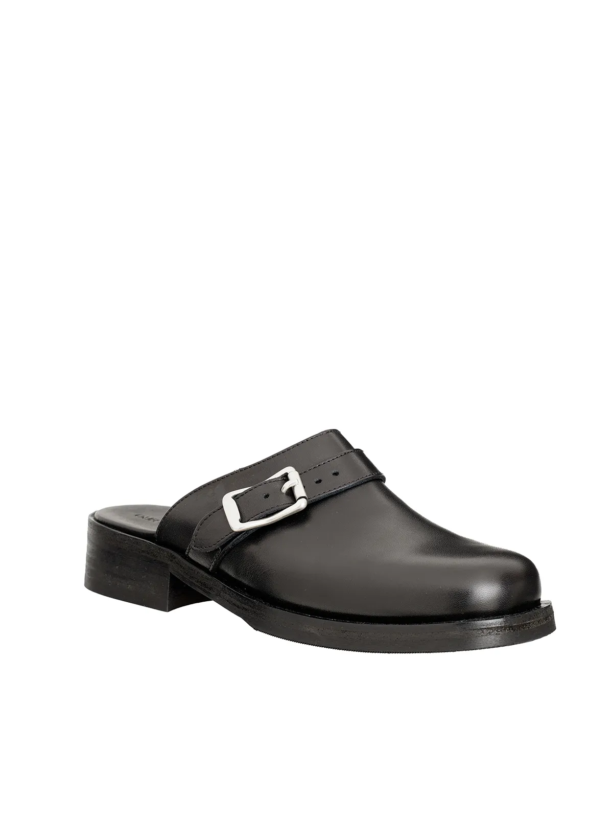 OUR LEGACY  SCARPA CAMION MULE IN PELLE 