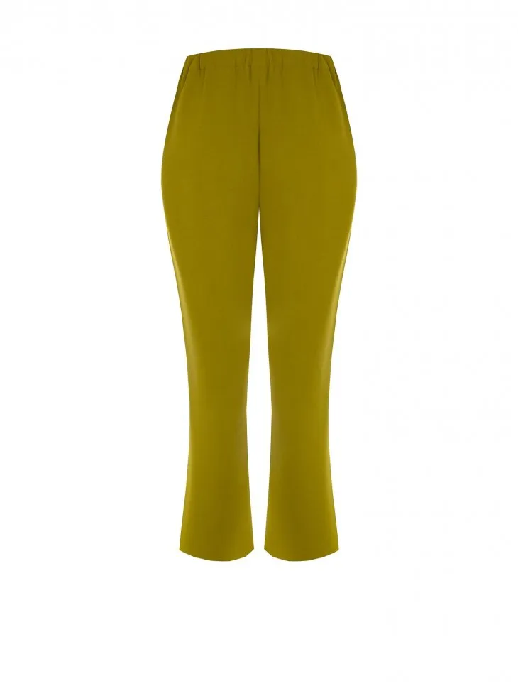 PANTALONE DRITTO LOGO STRASS  CURVY