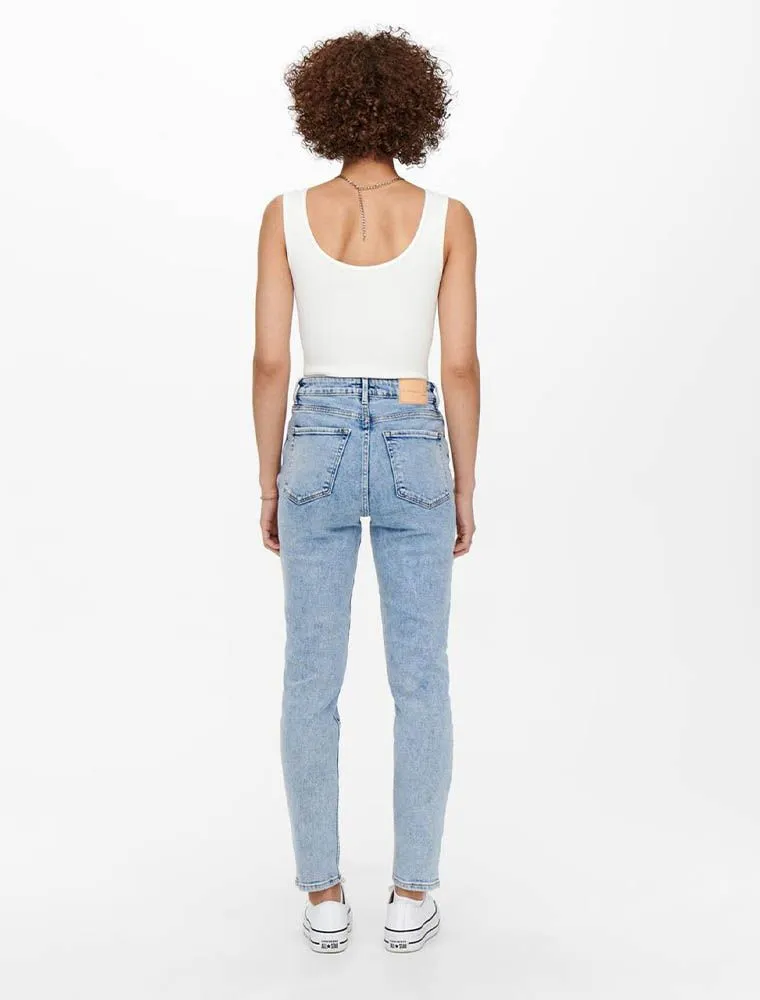 Pantalone Jeans Only - Light Blue Denim