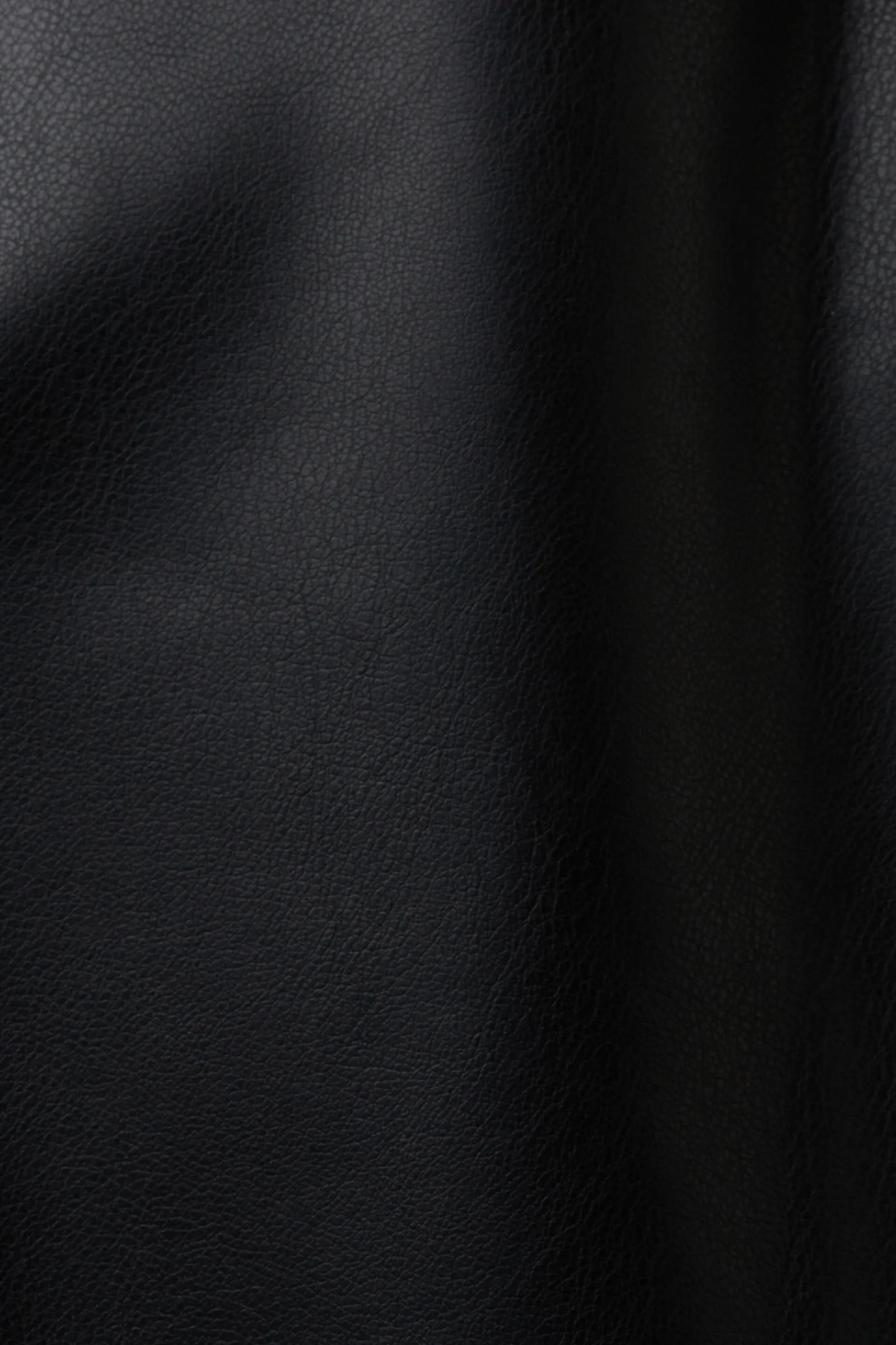 Pantaloni slim a vita alta in ecopelle