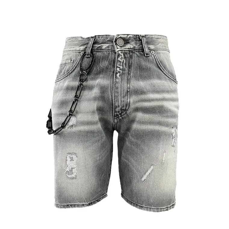 PATRIOT  ---------    ------------Patriot bermuda jeans - nero