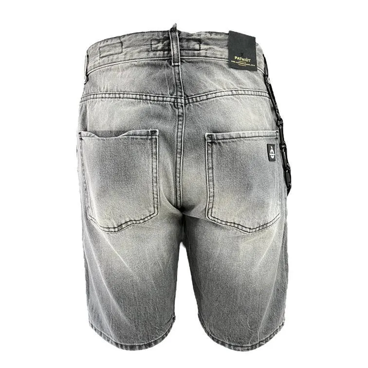 PATRIOT  ---------    ------------Patriot bermuda jeans - nero