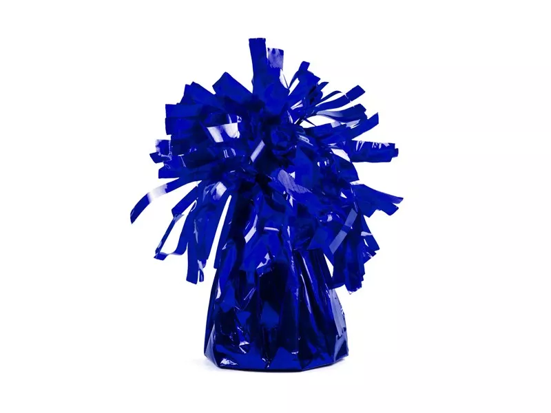 Peso per palloncini di alluminio in blu scuro