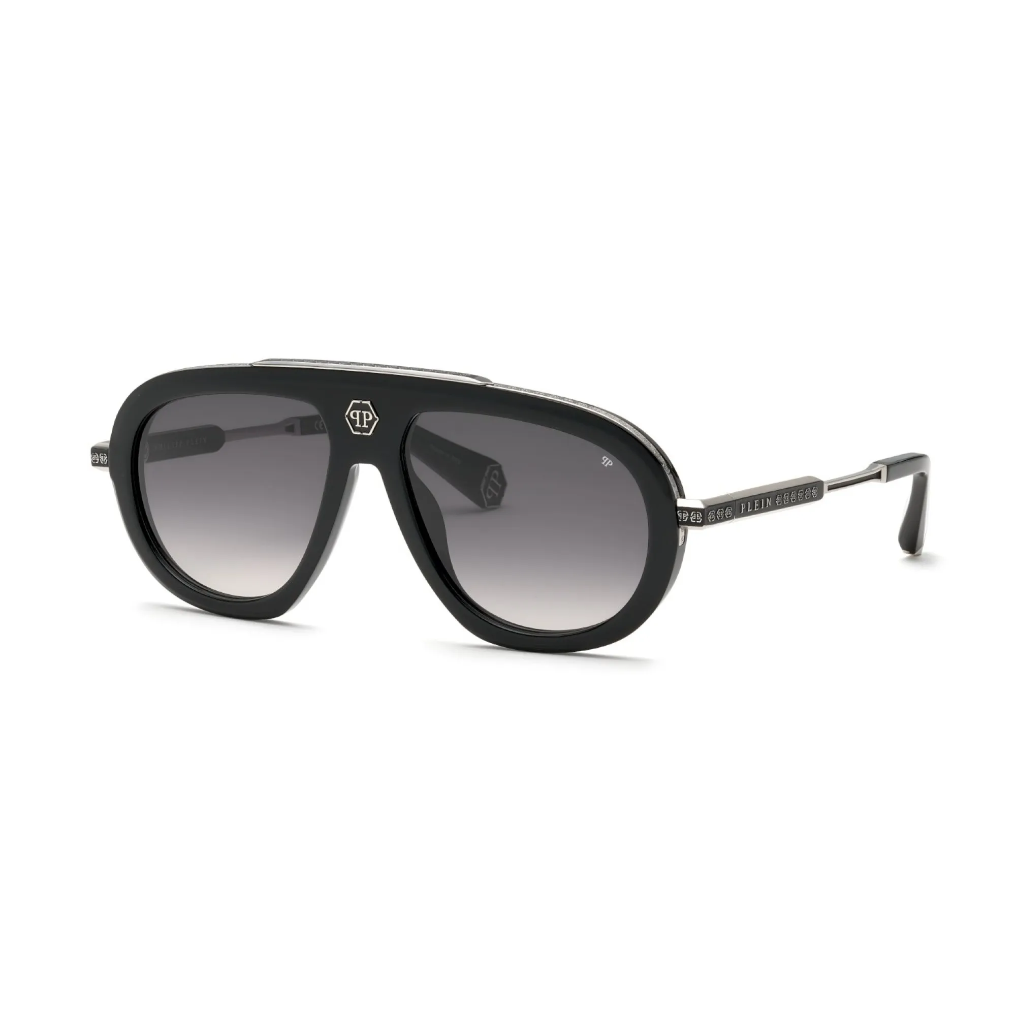   Philipp Plein SPP151V - 700Y Nero Lucido | Occhiale Da Sole Uomo 