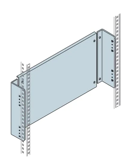 Piastra posteriore Acciaio ABB EH3065 300mm x 600mm