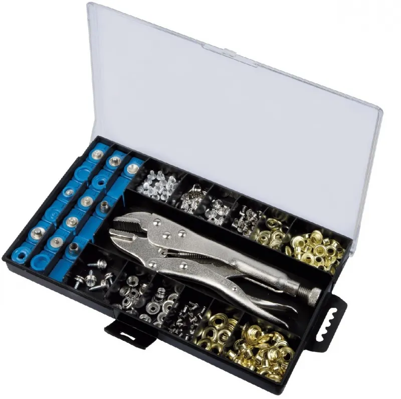 Pinza per occhielli e bottoni Ribitech Prbpmkit 