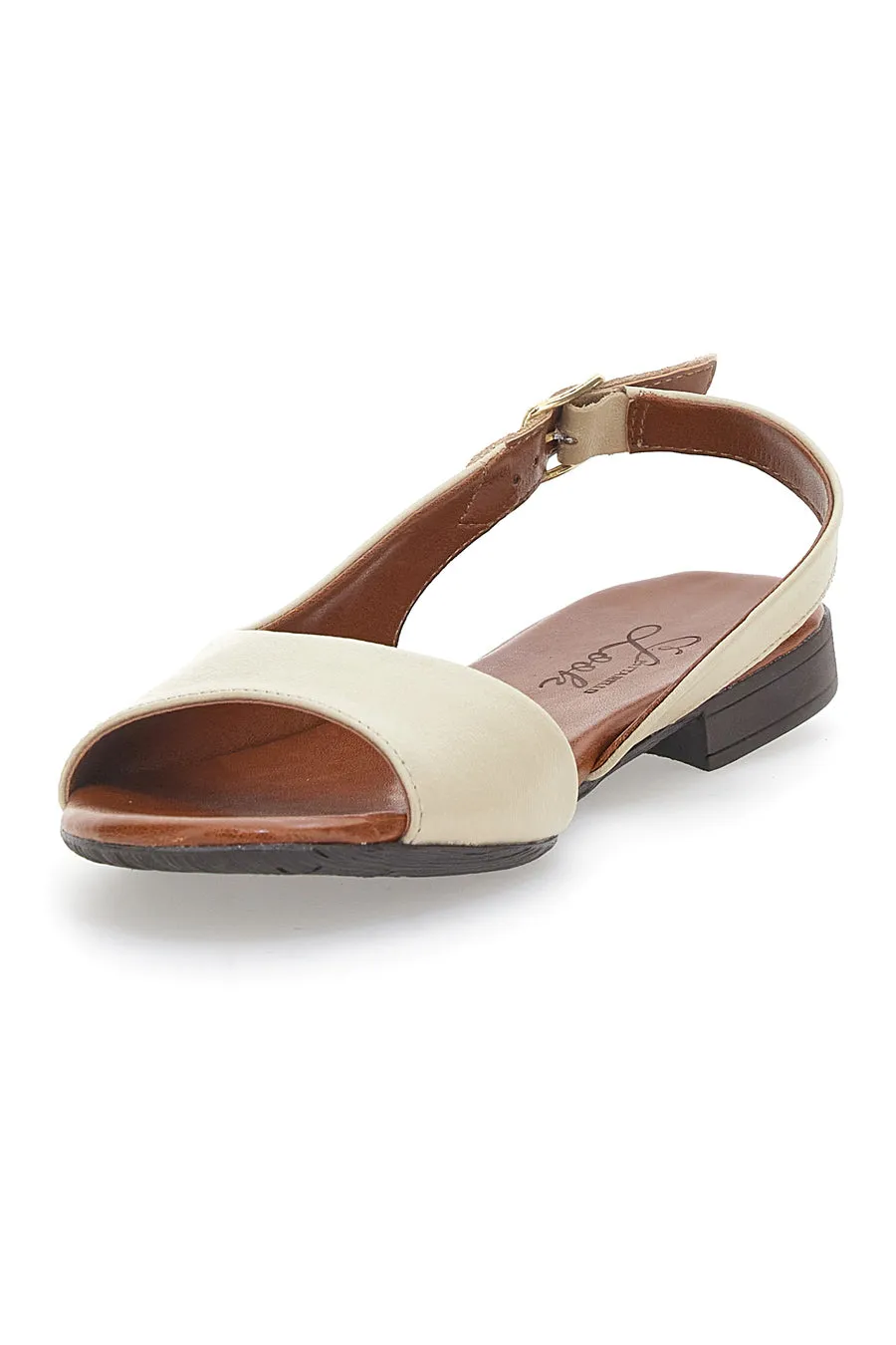   PITTARELLO LOOK Sandali Flat Sand In Vera Pelle Pittarello Look 225110