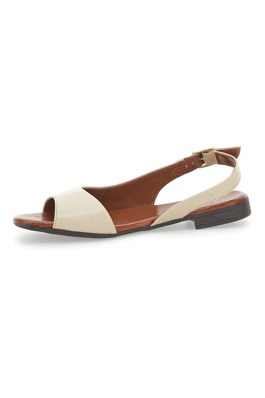   PITTARELLO LOOK Sandali Flat Sand In Vera Pelle Pittarello Look 225110