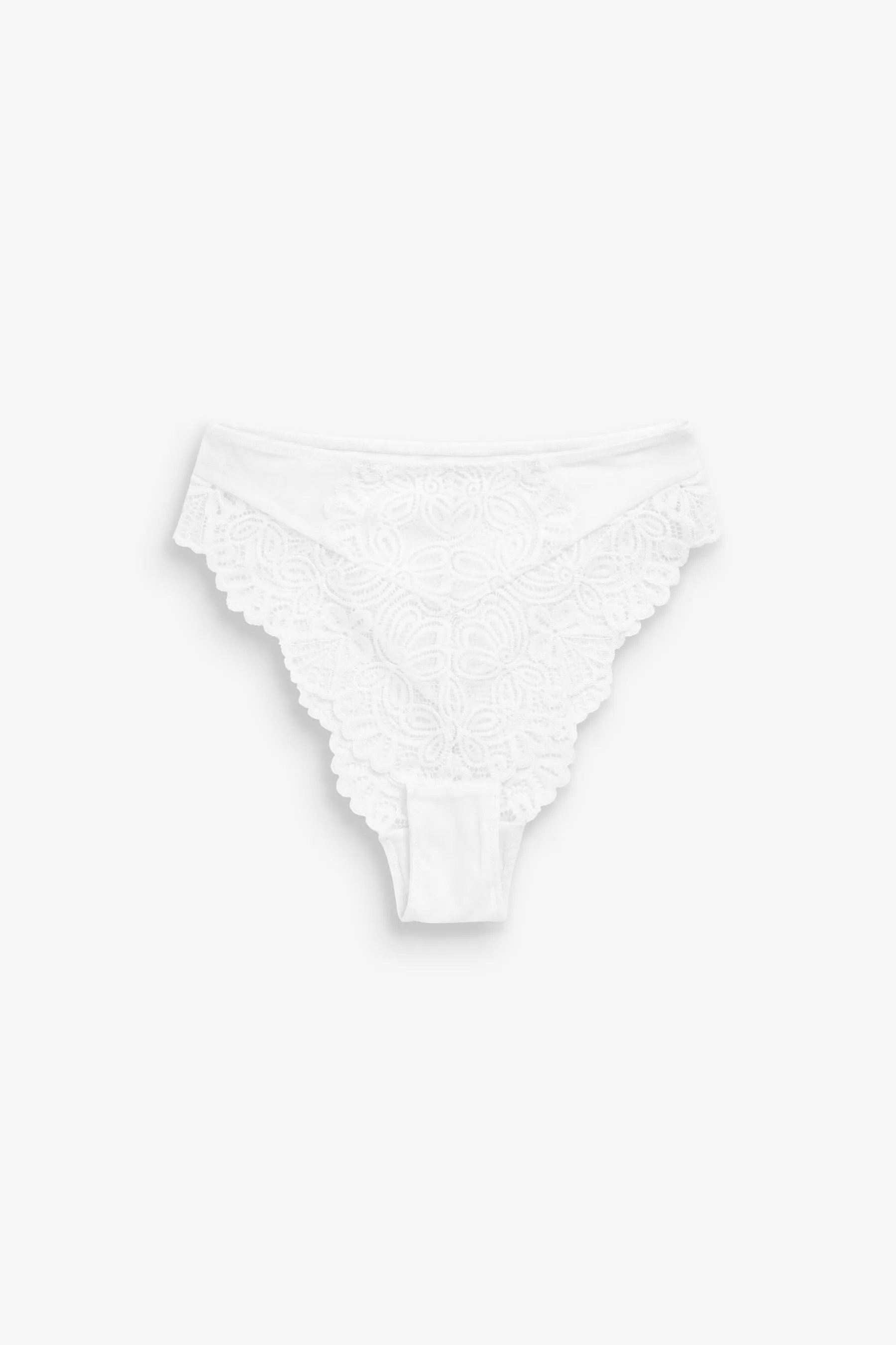 Pizzo - Slip sgambata a vita alta